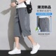 休闲直筒速干裤 冰丝七分裤 运动篮球裤 子轻薄宽松透气男士 夏季 新款