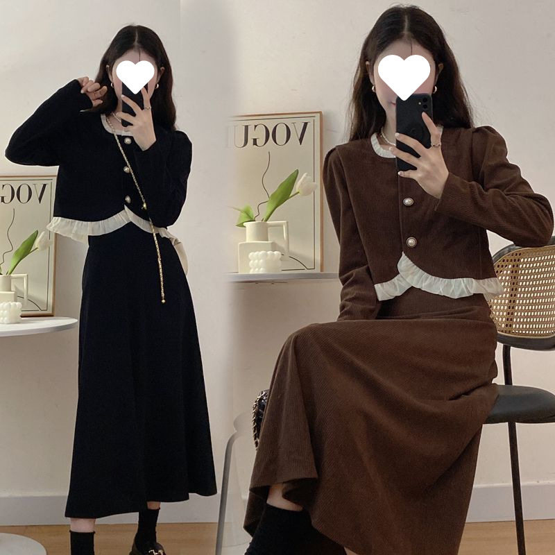 小香风两件套装女秋装新款