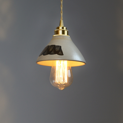 PTLIFE平田柴窑陶瓷餐厅小吊灯