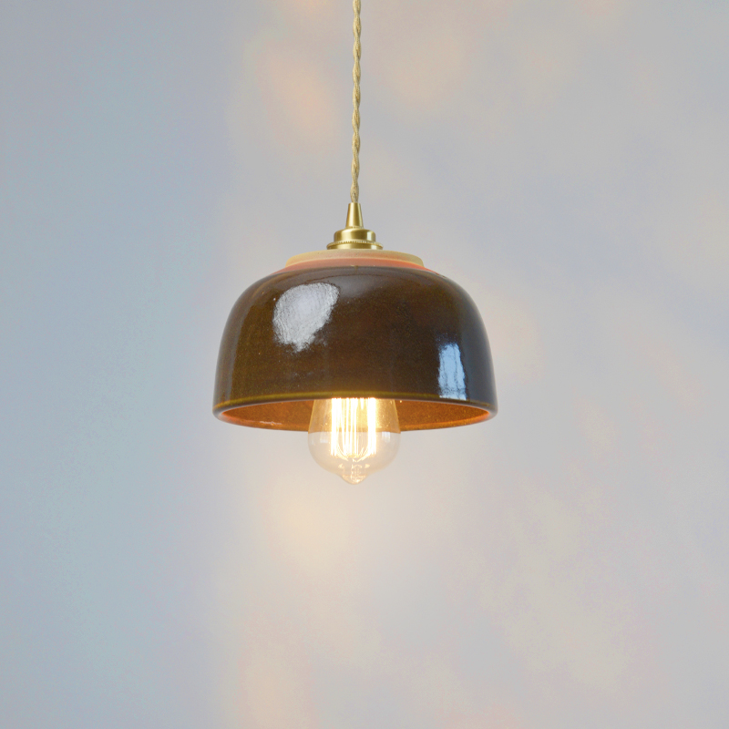 PTLIFE平田柴窑陶瓷小吊灯