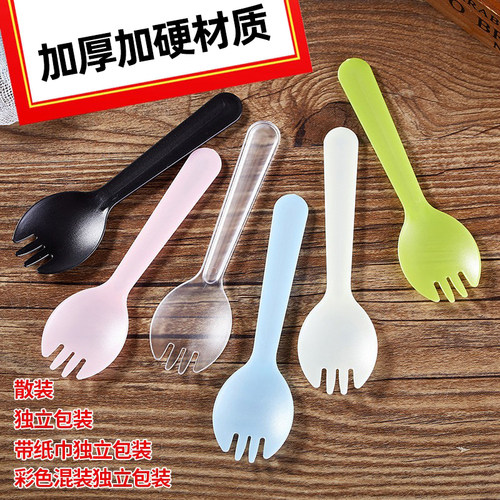 一次性勺子单独包装冰激凌塑料