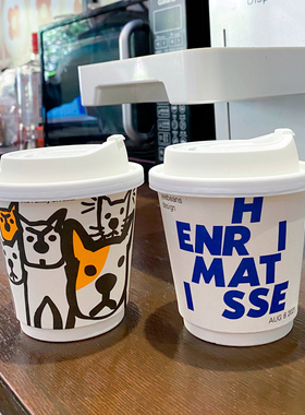 宠爱咖啡杯一次性奶茶杯子加厚带盖外卖双层冷热饮杯外带豆浆纸杯