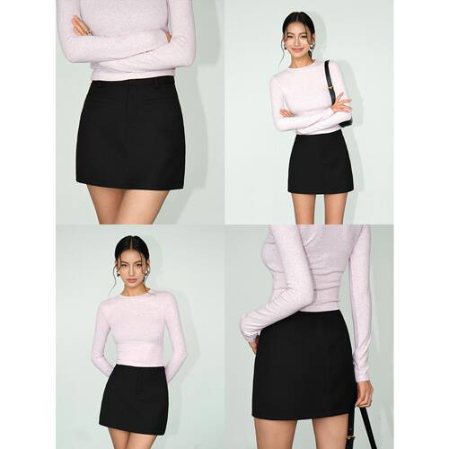 NEVAHU简约通勤包臀西