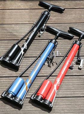 SAHOO boi自行车打气筒家用高压落地式打气筒山地死飞公路车装备