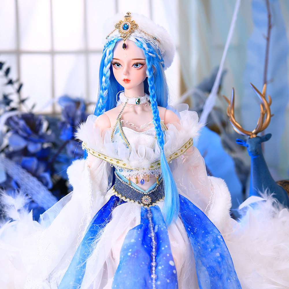 德必胜娃娃3分62cm小雪寒露古风bjd关节洋娃娃公主娃娃玩具礼物