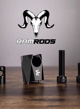 正品Ramrods快拆v座 羊头Beast反曲弓平衡杆0度-8度-10度快拆头座