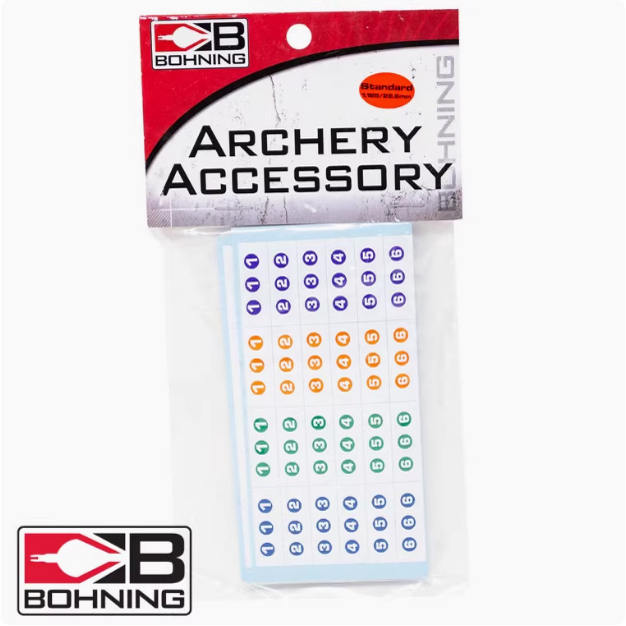 博宁原装进口箭杆标识贴纸