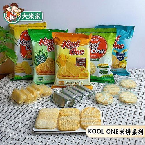 越南koolone万万雪饼米饼仙贝