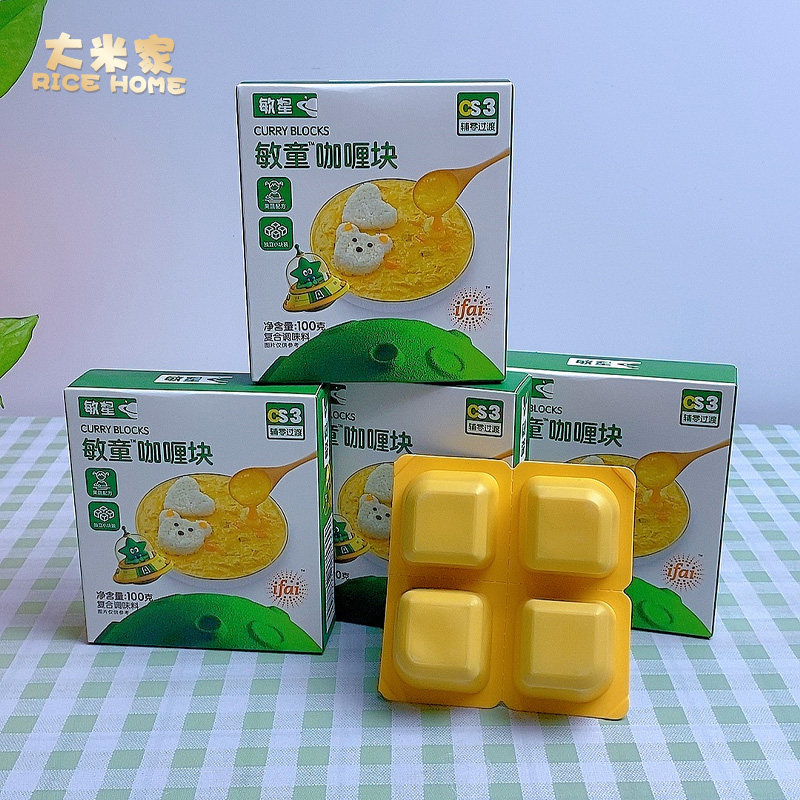敏星无小麦果蔬咖喱块拌饭酱不辣调味品料送敏宝宝儿童不添加食谱,婴童食品,宝宝饼干,淘宝优惠券,粉丝福利购,淘宝优惠卷