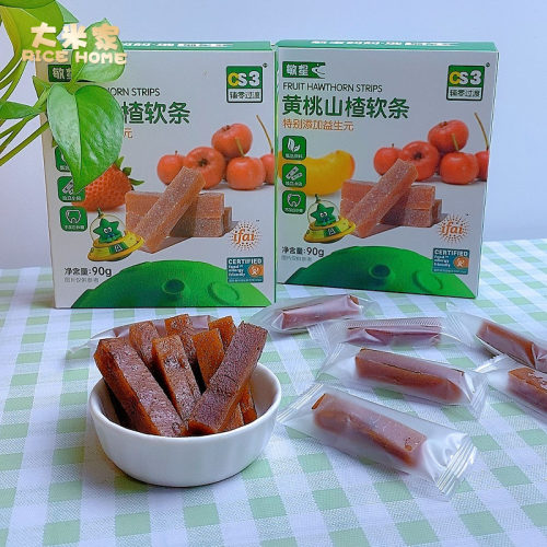 敏星益生元山楂软条水果肉条