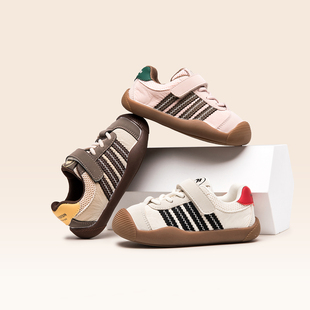 帕丁顿熊2025秋季新款儿童运动鞋男童网面透气轻便减震跑步鞋子