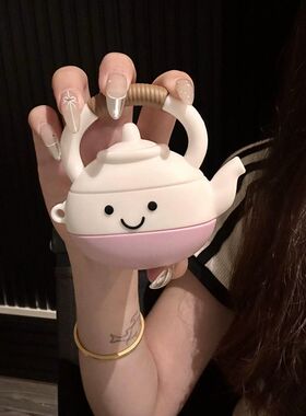 水壶小人airpods 4保护套四代保护壳airpodPro2适用苹果耳机套3代