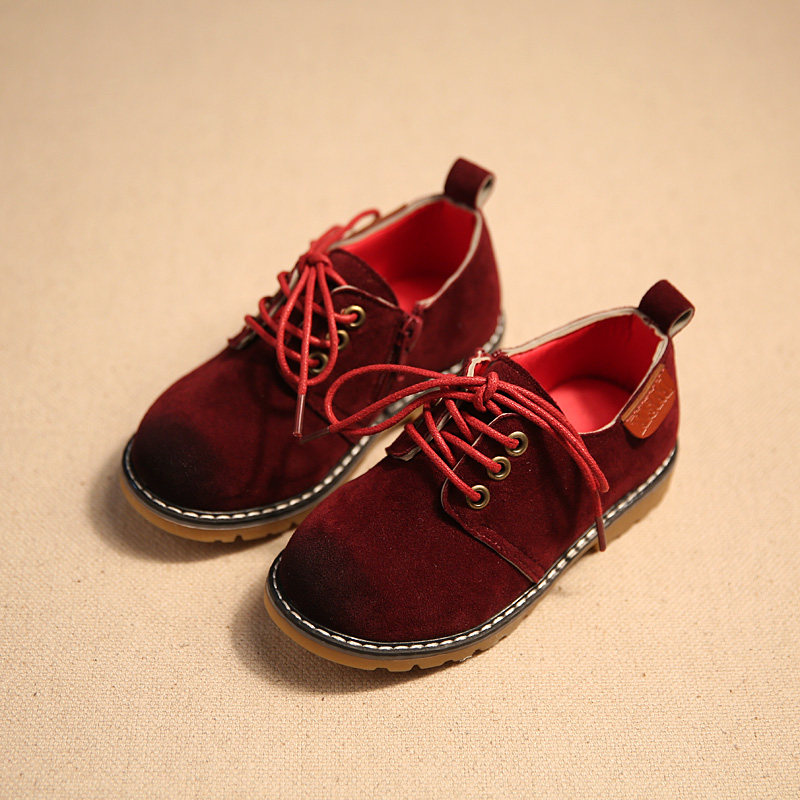 Chaussures enfants en autre ronde suture de voiture pour printemps - semelle tendon - Ref 1026511 Image 3