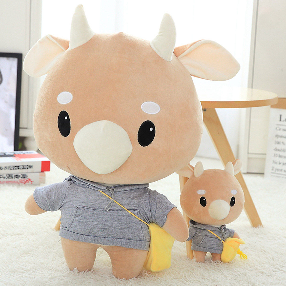 毛绒玩具金秘书为何那样韩剧同款牛公仔牛玩偶布娃娃Plush doll|ruв категории игрушка/коляска/головоломка/блоки/модель, плюшевые игрушки - от Buy2taobao.com для оказания профессиональной услуги покупки агента Taobao