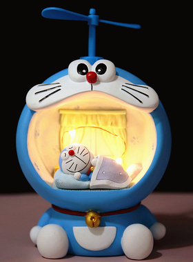 多啦a梦网红女生礼床头宿舍摆件