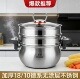 德国烹科不锈钢汤锅微压炖煮锅26CM7升容量微压锅不挑灶具汤蒸锅