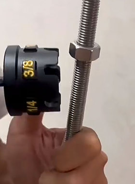 新款Nut Zipper Drill Attachment铝合金螺母钻头套筒扳手工具