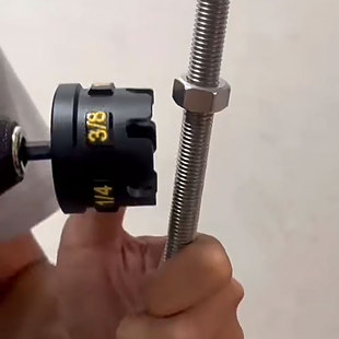 新款 Zipper Drill Attachment铝合金螺母钻头套筒扳手工具 Nut
