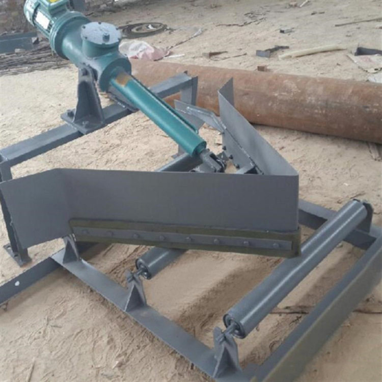 输送机皮用电液动单双侧犁式卸料器带副犁刀 可变导槽角犁煤器
