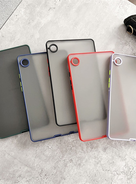 纯色透明肤感壳适用三星Tab A8 x200/x205平板保护套三星Galaxy tab A9+简约磨砂保护套tabA7/S8/S9+防摔硬壳