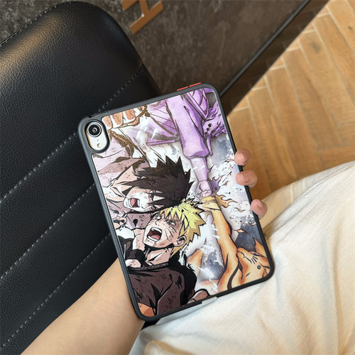 火影佐助鸣人适用苹果ipad10代平板保护套ipadair6 2024肤感mini6/air5/air2防摔ipadpro2021时尚ipad9/ipad6