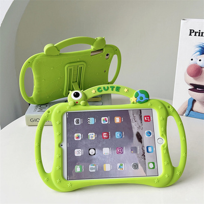 手提手柄支架大眼仔适用苹果ipad10代平板保护套ipadair6硅胶mini6/air5/air2可爱ipadpro2024软壳ipad9卡通