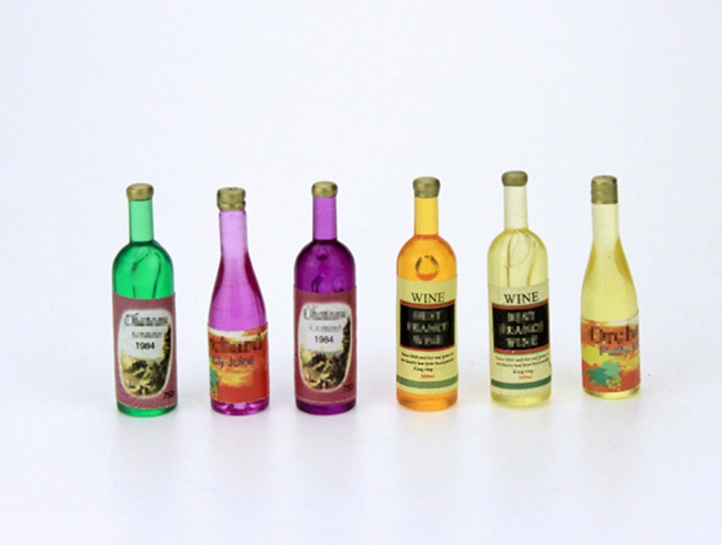 微缩场景食玩迷你洋酒模型摆件