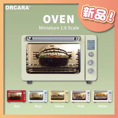 甲壳原6分电烤箱模型微缩现货
