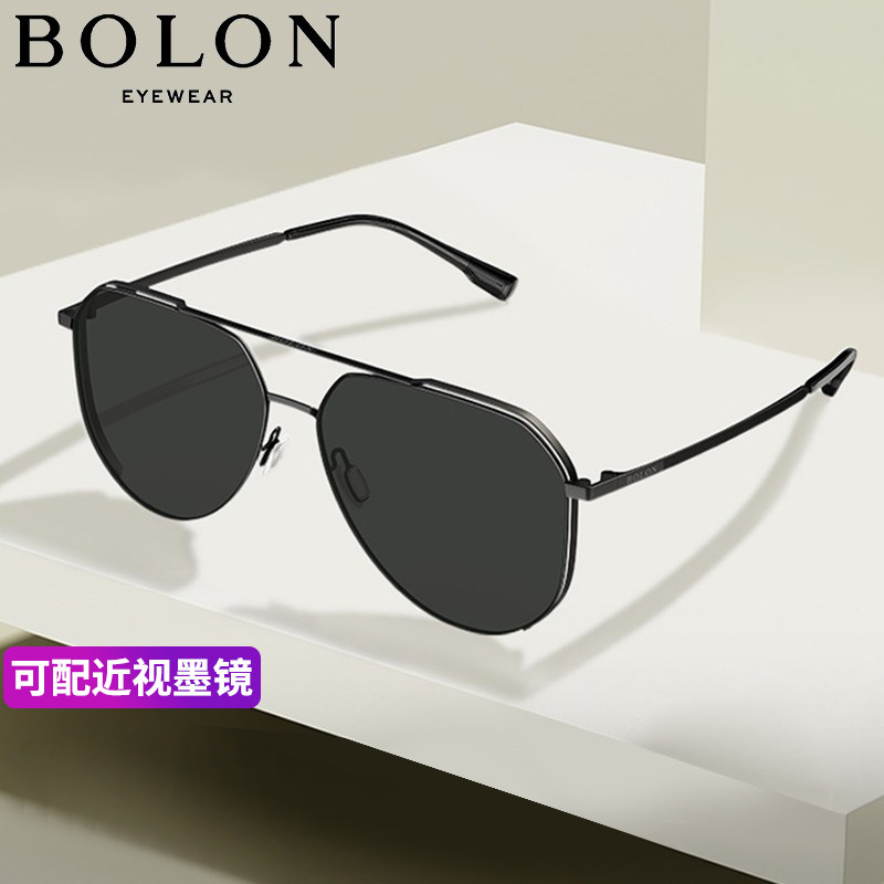 暴龙眼镜男2024新款太阳镜经典飞行员偏光正品男款开车墨镜bl8100