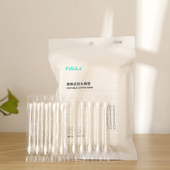 尖头棉签化妆用掏耳朵双头棉签棒独立包装 一次性棉花签不掉毛棉棒