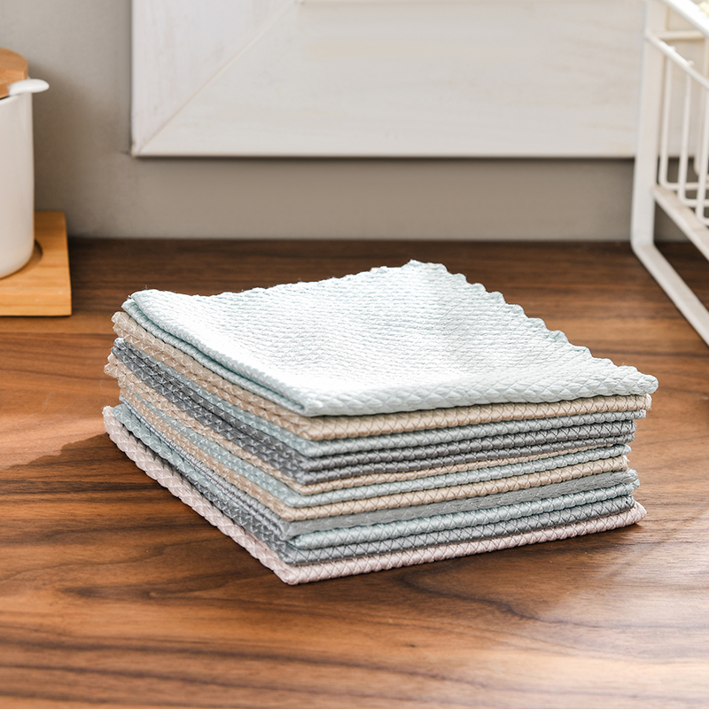 不留痕无水印擦桌子鱼鳞抹布