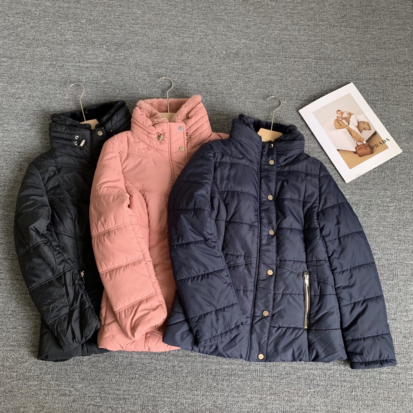 外贸女装出口单棉衣棉服