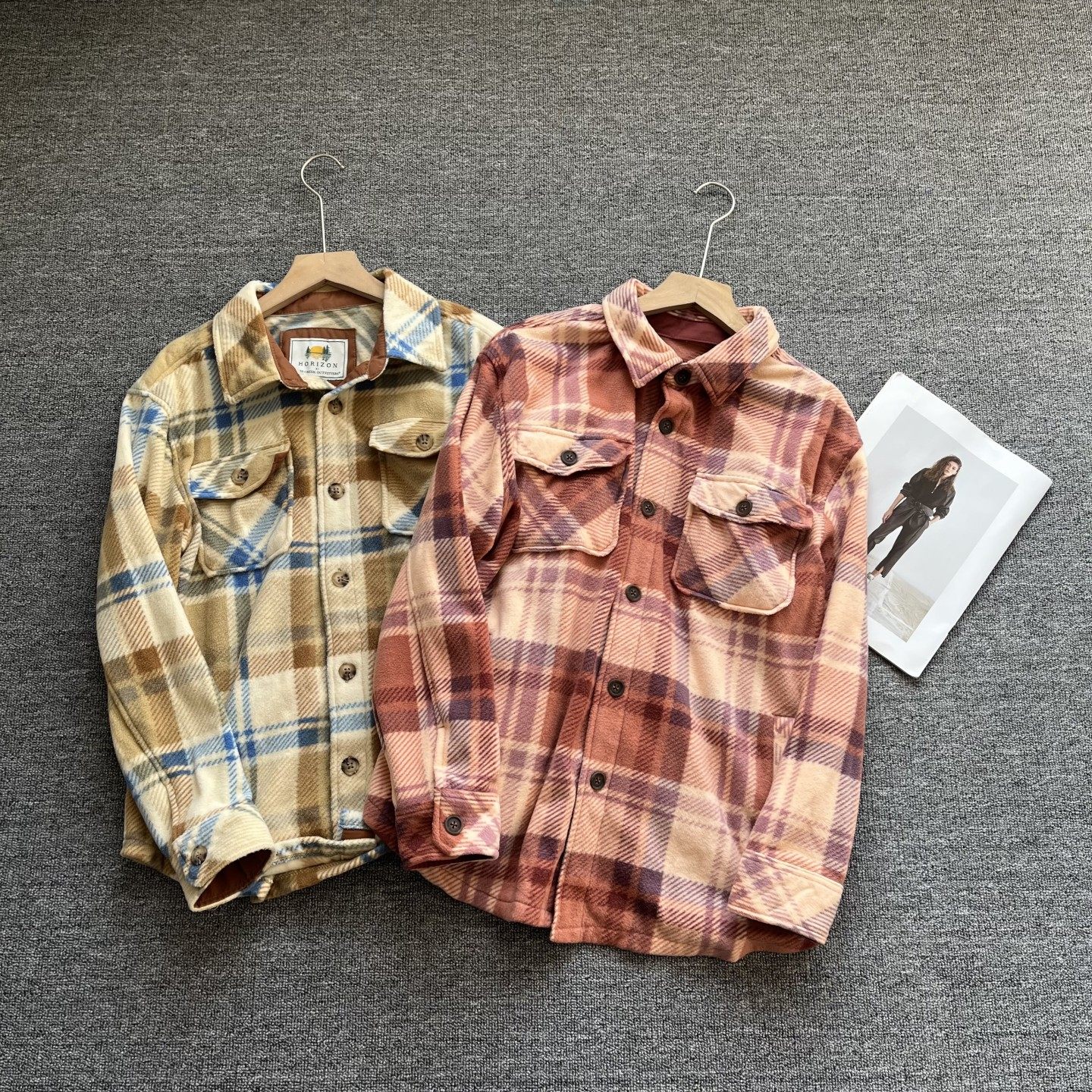 外贸女装法兰绒复古衬衫外套女冬季新款运动款休闲舒适保暖外套,户外/登山/野营/旅行用品,抓绒衣,淘宝优惠券,粉丝福利购,淘宝优惠卷