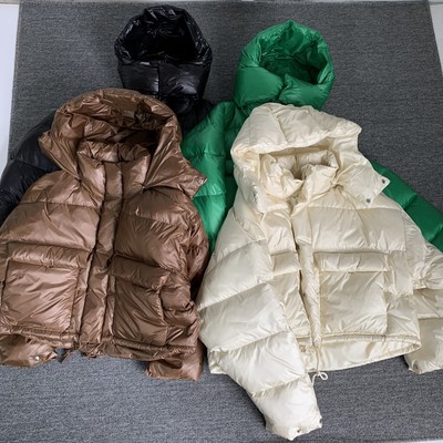 外贸原单女装加厚短款羽绒服