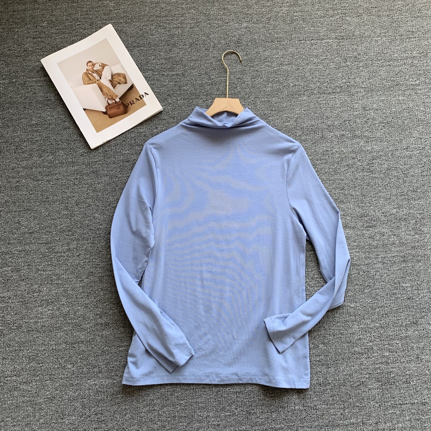 半高领打底衫女秋冬新款修身弹力