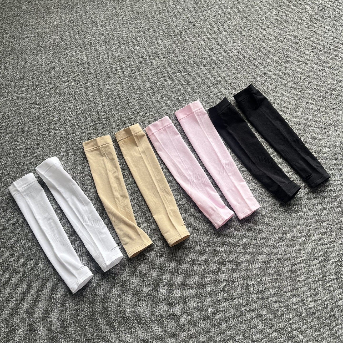 自留款 高品质夏季防晒冰袖男女同款冰丝袖套户外运动多色可选