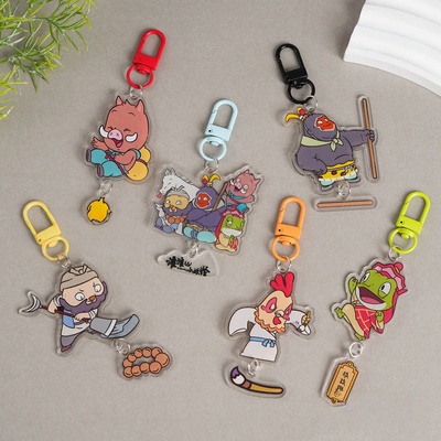 浪浪山小妖怪周边小猪妖黄鼠狼卡通背包挂件挂饰钥匙扣亚克力礼物