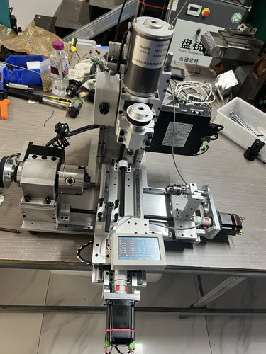 数控车铣钻一体家用车铣一体机床
