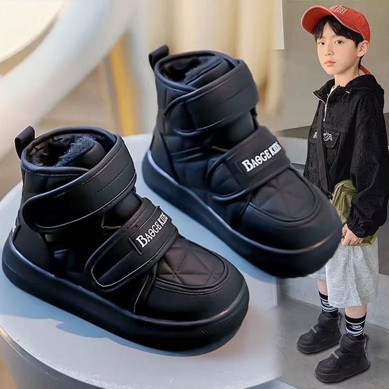 男童加绒加厚雪地靴防滑儿童大棉靴2025新款冬季防水棉鞋男孩短靴,童鞋/婴儿鞋/亲子鞋,雪地靴,淘宝优惠券,粉丝福利购,淘宝优惠卷