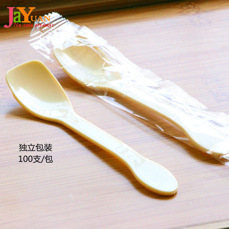 加厚款独立包装一次性布丁勺