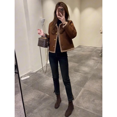 2025秋冬新款休闲时尚短外套