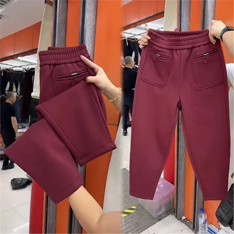 2025秋冬新款洋气小个子休闲裤女