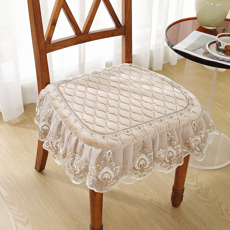 四季凳子垫简约欧式蕾丝防滑餐桌椅垫坐垫加厚家用屁垫椅子垫座垫,居家布艺,椅垫,淘宝优惠券,粉丝福利购,淘宝优惠卷