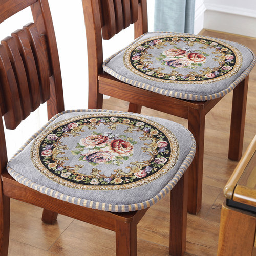 简约椅垫通用拆洗中式有绑带