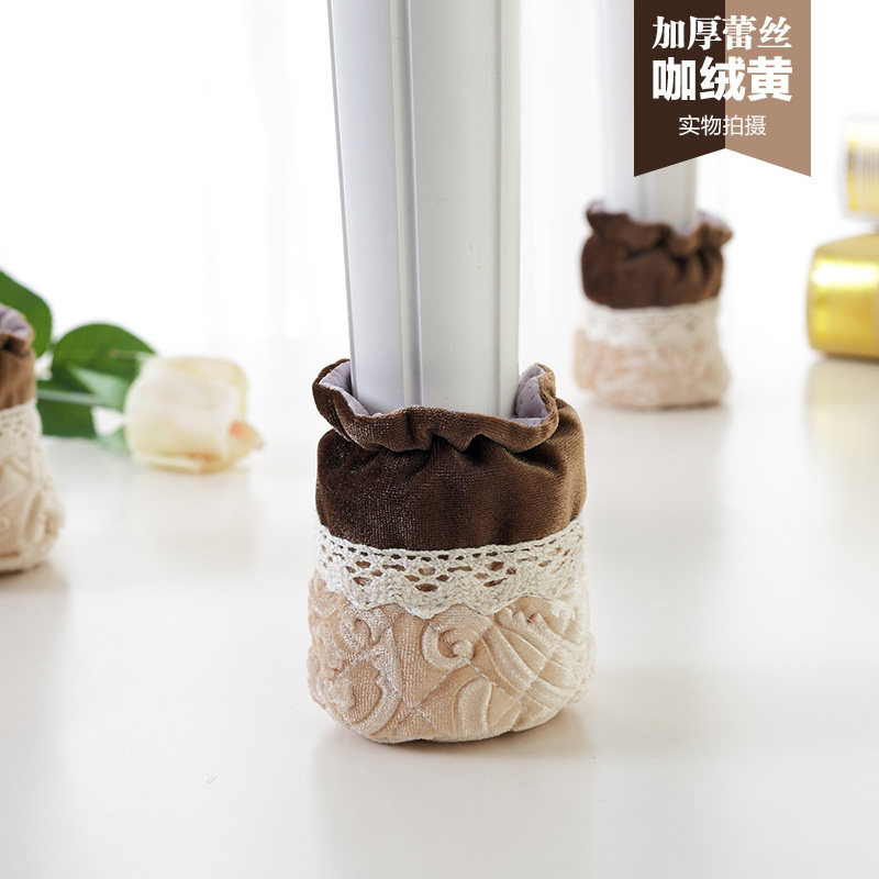 四个包邮多款毛绒桌椅脚套椅子脚套桌椅脚垫沙发脚套床脚套可机洗