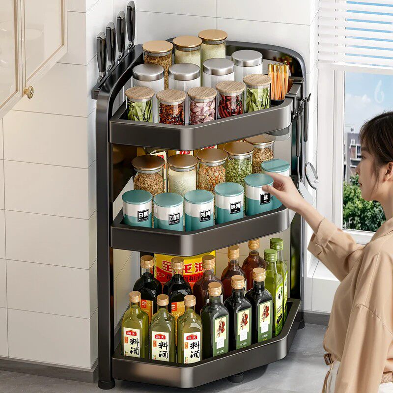厨房置物架调料品架子多功能