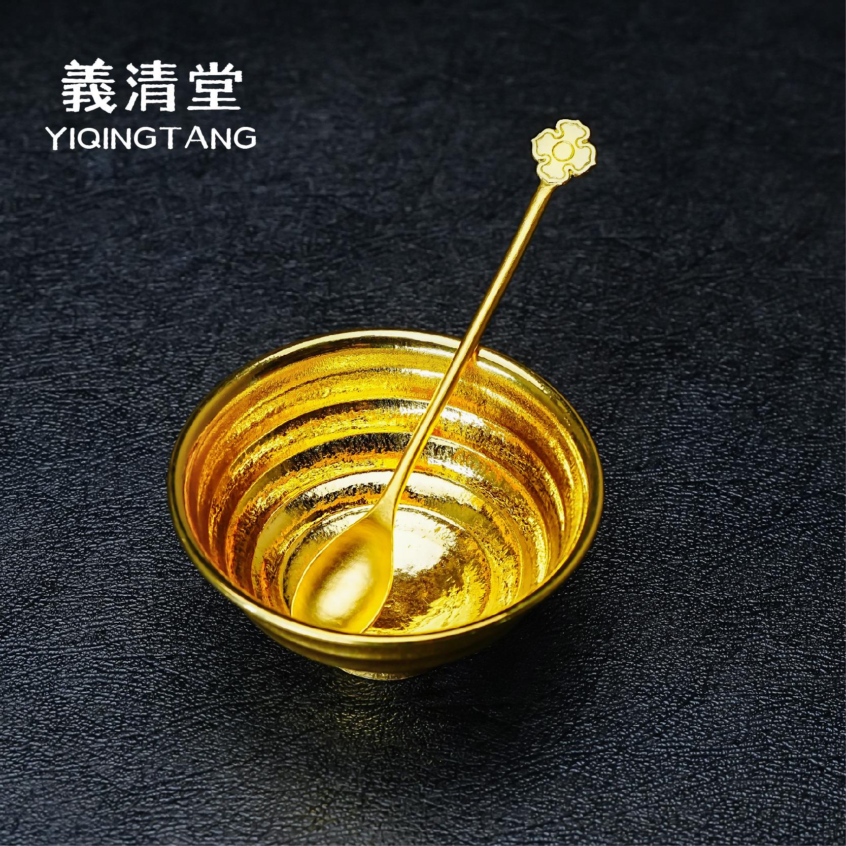 创意四叶草不锈钢茶杯