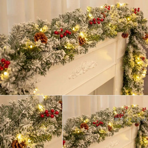 2.7米加密藤条圣诞装饰品