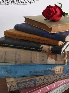 外文书 英文旧书原版二手书 样板房拍摄道具书