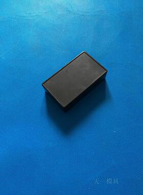 塑料接线盒电子过线壳仪表外壳治具壳-128黑色：100*60*25mm